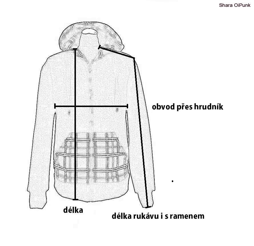 Pánská nosící bunda s maskáčovým rukávem na jaro/podzim - přední nošení