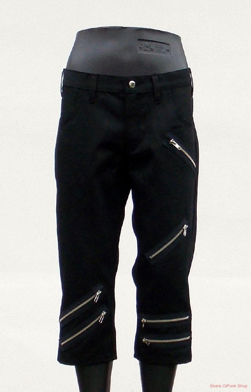 Punk KOVOVÝ zip  16 cm