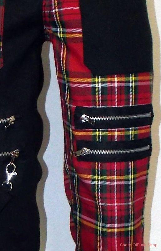 Punk KOVOVÝ zip  18 cm