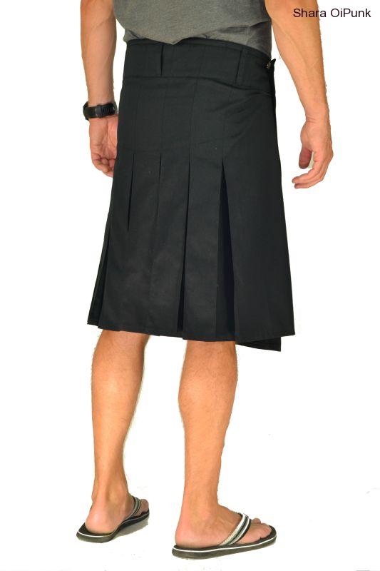 Punk kilt - černá