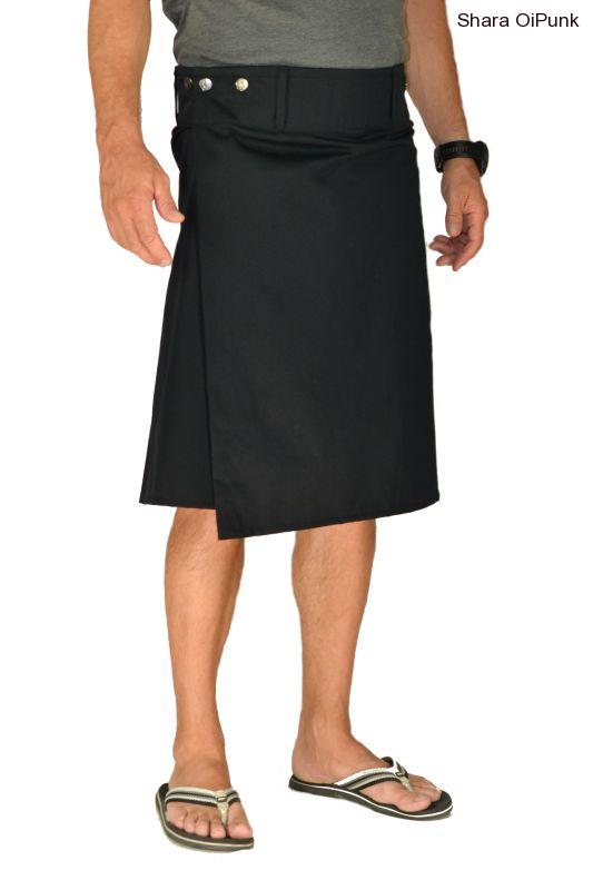Punk kilt - černá