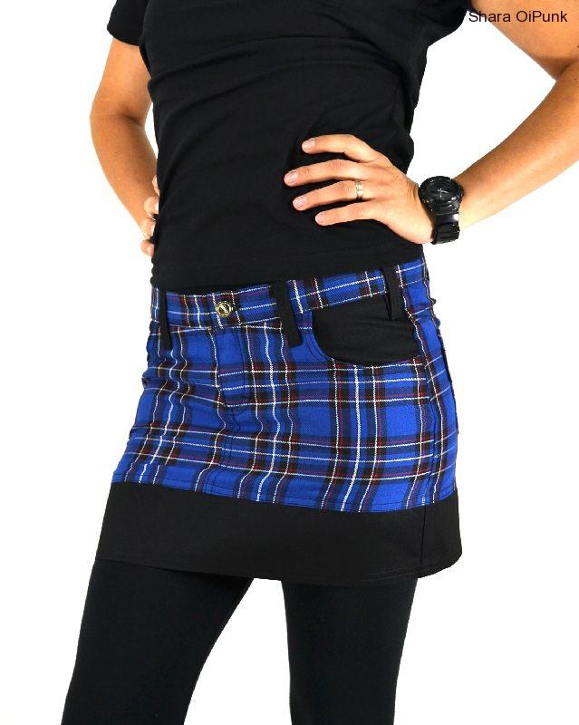 Punk sukně dole s černým lemem SKLAD L