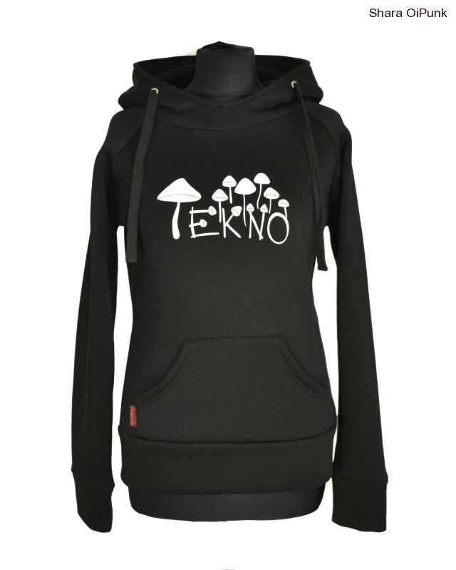Tekno mikina černá SKLAD 2ks-VEL. M