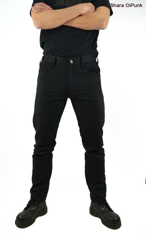 Metal/Punk pánské kalhoty - černé 