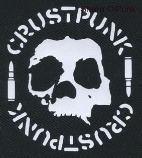 Punk nášivka CRUST PUNK 