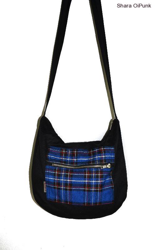 Punk taška modrá kapsa