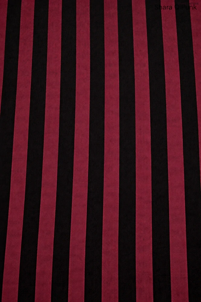 PUNK sukně - vínový pruh