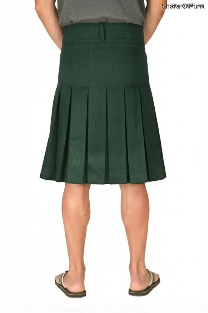 Punk kilt - zelená