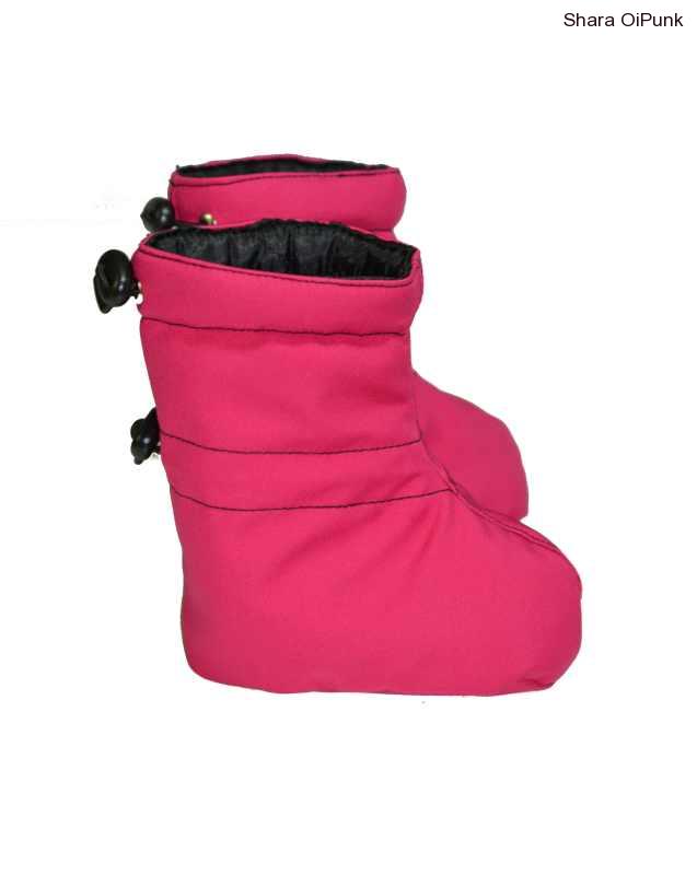 Softshellové zimní capáčky růžové