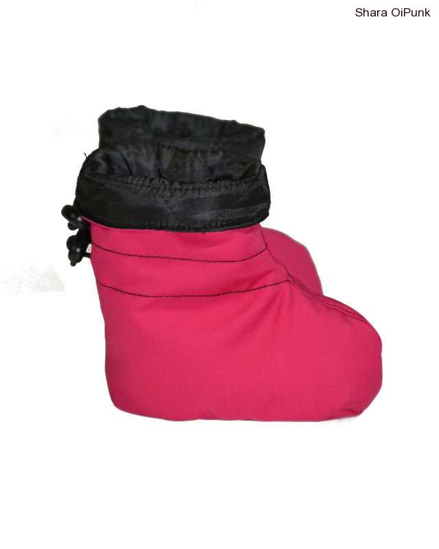 Softshellové zimní capáčky růžové