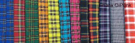 Punk kilt s kapsou - červené káro