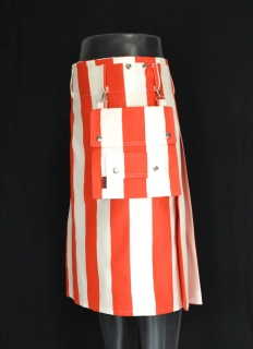 Punk kilt s kapsou - pruhy