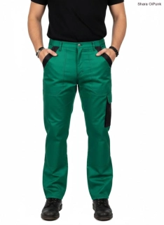 Pracovní pánské kalhoty bavlna (doprodej ze zakázky) SKLADEM 3x vel.XXL